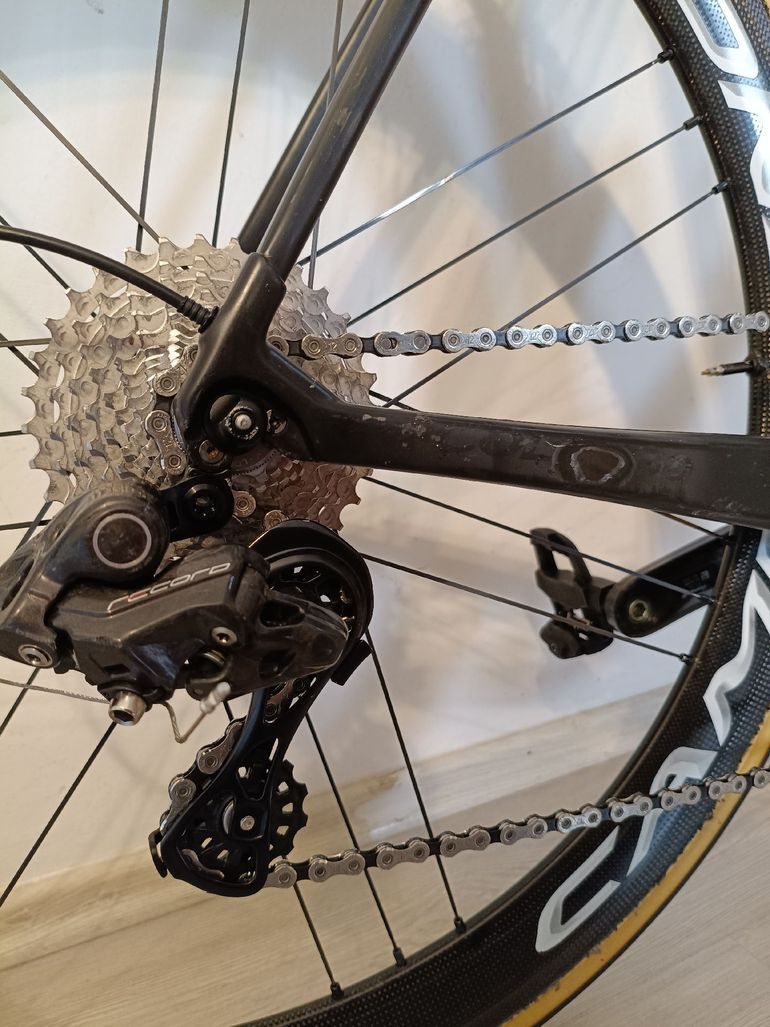 Used Colnago C64 Campagnolo Record 2018 Road & Gravel, Black — image 11 of 14