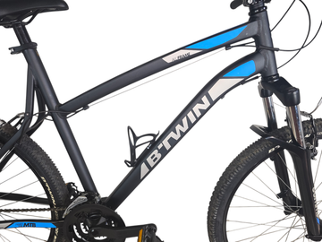 Gebrauchtes ROCKRIDER 340 26" MTB 2024 2024 Mountainbike, Schwarz, 26 — Bild 2 von 14