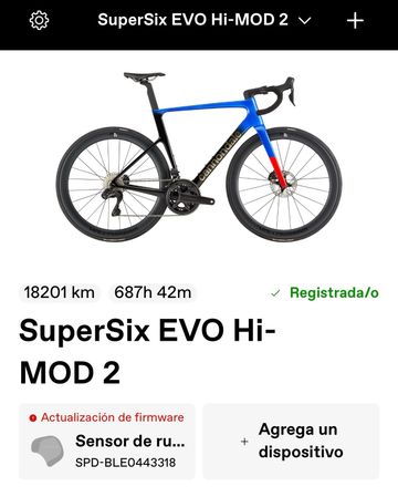Used Cannondale SuperSix EVO Shimano Ultegra Di2 2024 Road & Gravel, Blue — image 5 of 9