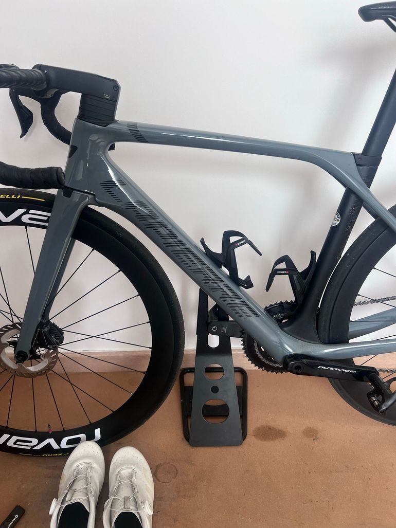 Gebrauchtes Lapierre Aircode Shimano Dura Ace Di2 2023 Road & Gravel, Hellgrau — Bild 6 von 8