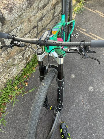 Used ROCKRIDER Full suspension Sram Eagle Transmission XX SL 2024 Mountainbike, Green — image 2 of 4