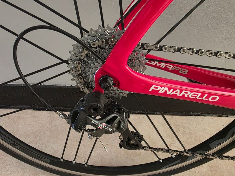 Used Pinarello Dogma Campagnolo Record 2017 Road & Gravel, Red — image 4 of 7