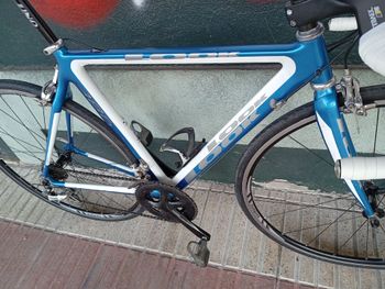 Used Look Custom Shimano Dura Ace 2005 Road & Gravel, Blue — image 8 of 8