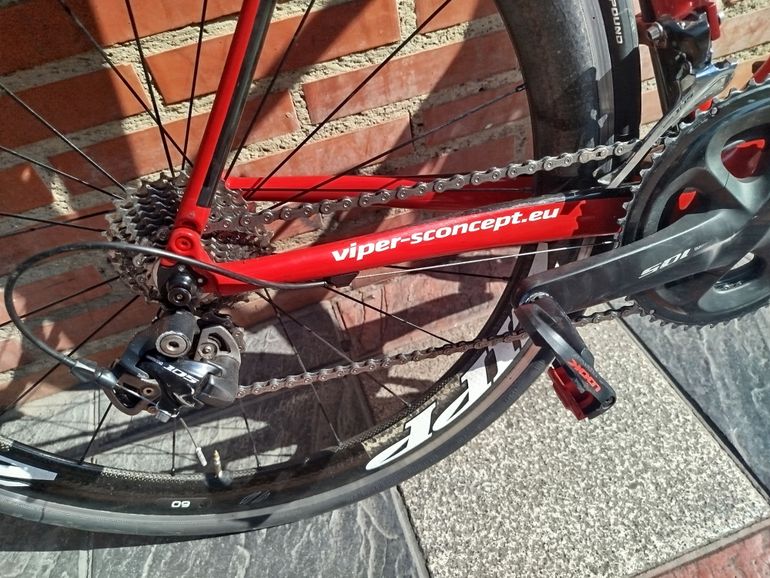 Viper Verbier 2013 Road & Gravel usato, Rosso — immagine 4 di 5