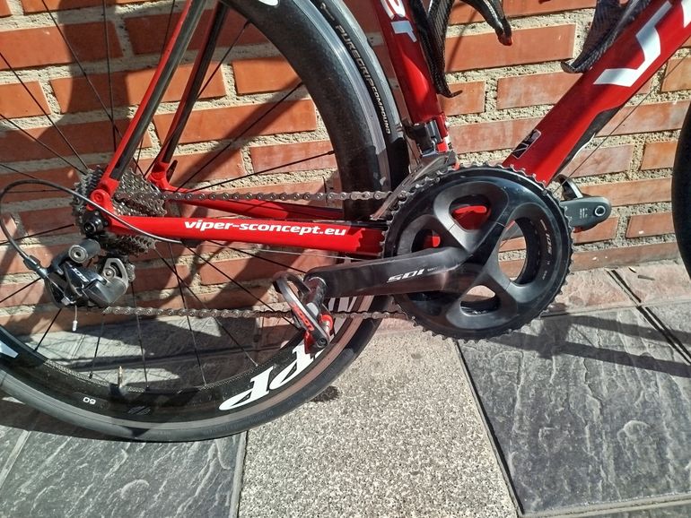 Viper Verbier 2013 Road & Gravel usato, Rosso — immagine 2 di 5