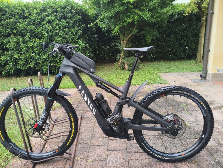 Brugt Canyon Spectral:on SRAM GX Eagle AXS 2022 Mountainbike — billede 5 af 10