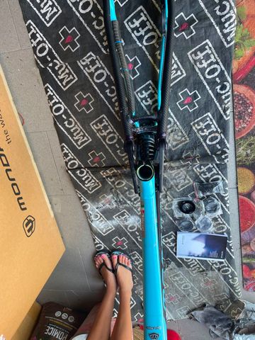 Used Mondraker SUMMUM R MX 2023 Frameset 2023 Mountainbike, Blue, 29, 27.5 — image 4 of 6