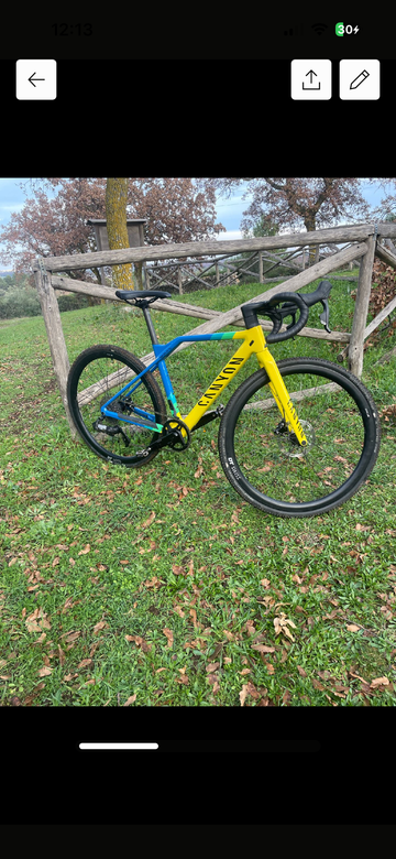 Canyon Inflite CF SL 6 2023 2023 Road & Gravel usato, Arancione — immagine 1 di 3