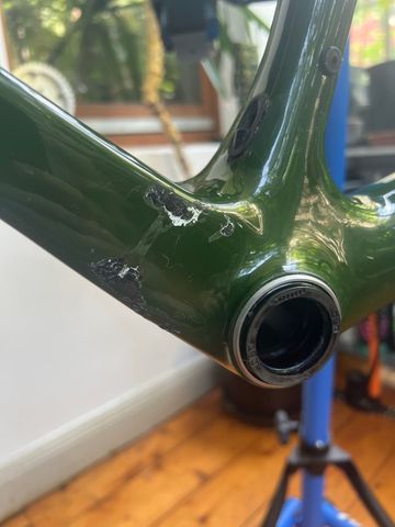Used Velobuild VB-R-168 Frameset 2022 Road & Gravel, Green — image 3 of 5