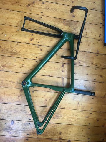 Used Velobuild VB-R-168 Frameset 2022 Road & Gravel, Green — image 2 of 5