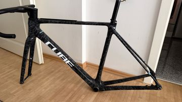 Used CUBE Cross Race Frameset 2025 2025 Road & Gravel, Black — image 1 of 5