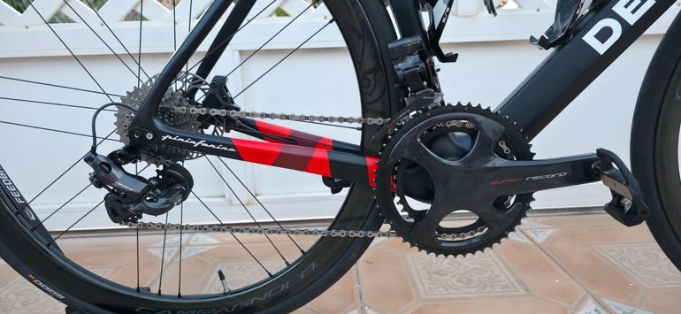 Used De Rosa Custom Campagnolo Super Record EPS 2022 Road & Gravel, Black — image 3 of 10
