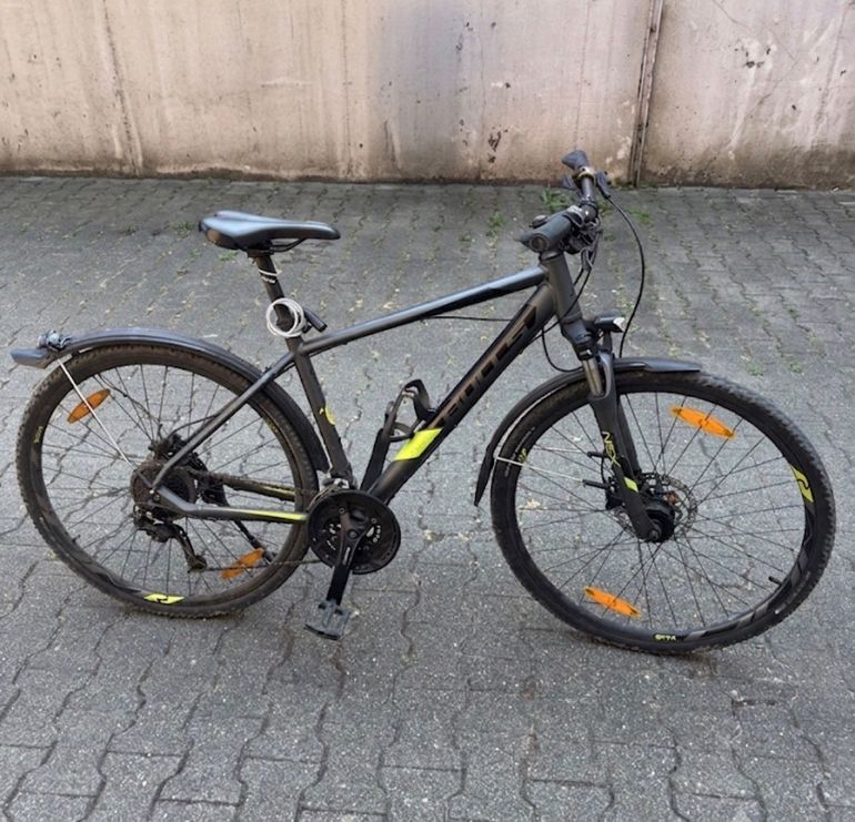 cube rfr fahrradständer Cubestand PRO #Garderobenständer Color:denim Cross Hybrid Cube 2018