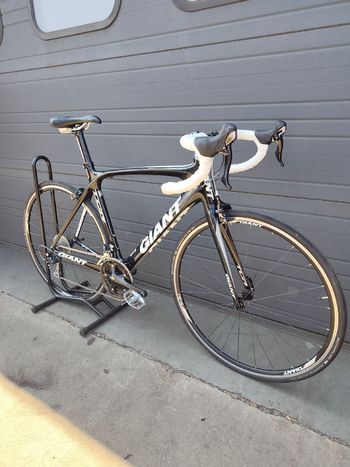 Gebrauchtes Giant TCR Composite 2011 2011 Road & Gravel, Schwarz — Bild 2 von 7