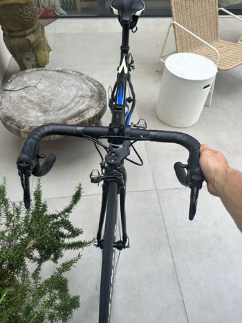 Pinarello Custom Campagnolo Record 2010 Road & Gravel usato, Blu — immagine 4 di 8