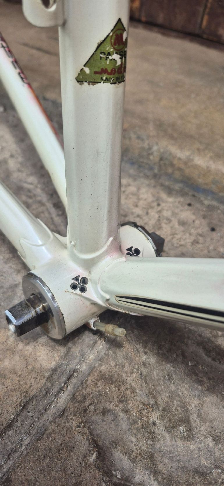 Gebrauchtes Colnago Master Frameset 1984 Road & Gravel, Weiß — Bild 11 von 21