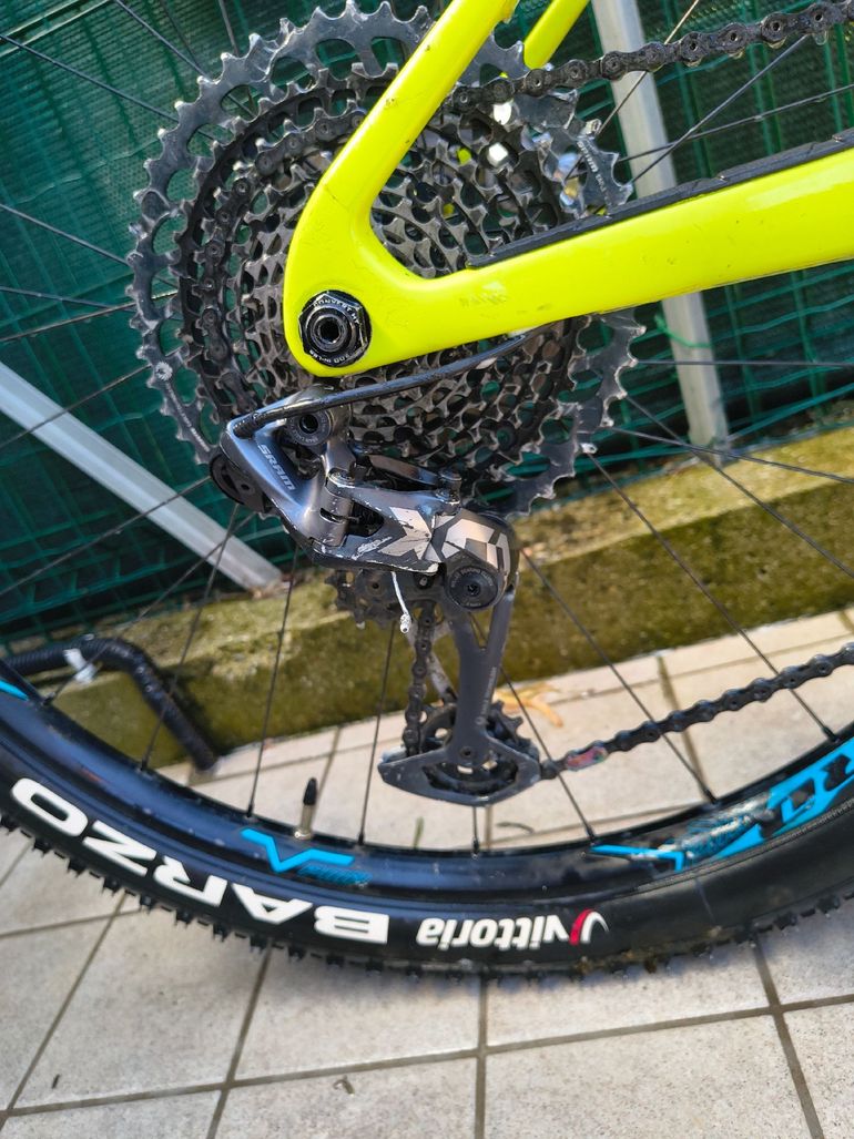 Gebrauchtes Trek Supercaliber SRAM X01 Eagle 2022 Mountainbike, Blau — Bild 5 von 6
