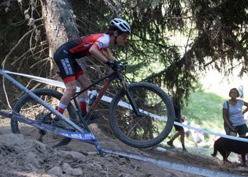 Used Lapierre Prorace CF 8.9 2023 2023 Mountainbike, Purple, 29 — image 4 of 5