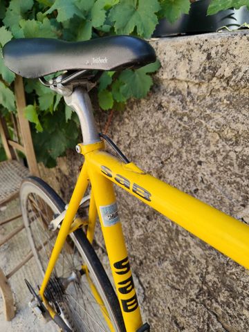 Used Sab Custom Campagnolo Record 2005 Road & Gravel, Orange — image 2 of 6