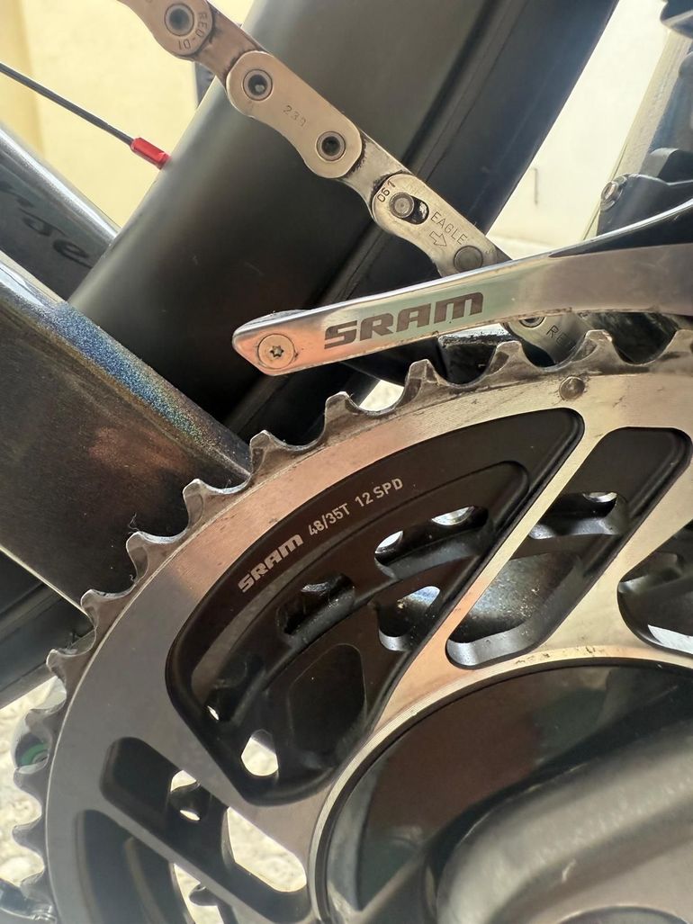 Used Bottecchia T1 SRAM Red eTap AXS 2024 Road & Gravel, Light Gray — image 7 of 12