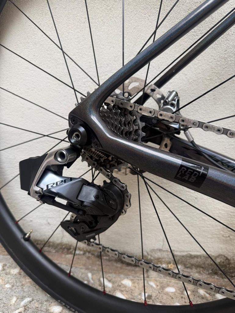 Used Bottecchia T1 SRAM Red eTap AXS 2024 Road & Gravel, Light Gray — image 3 of 12