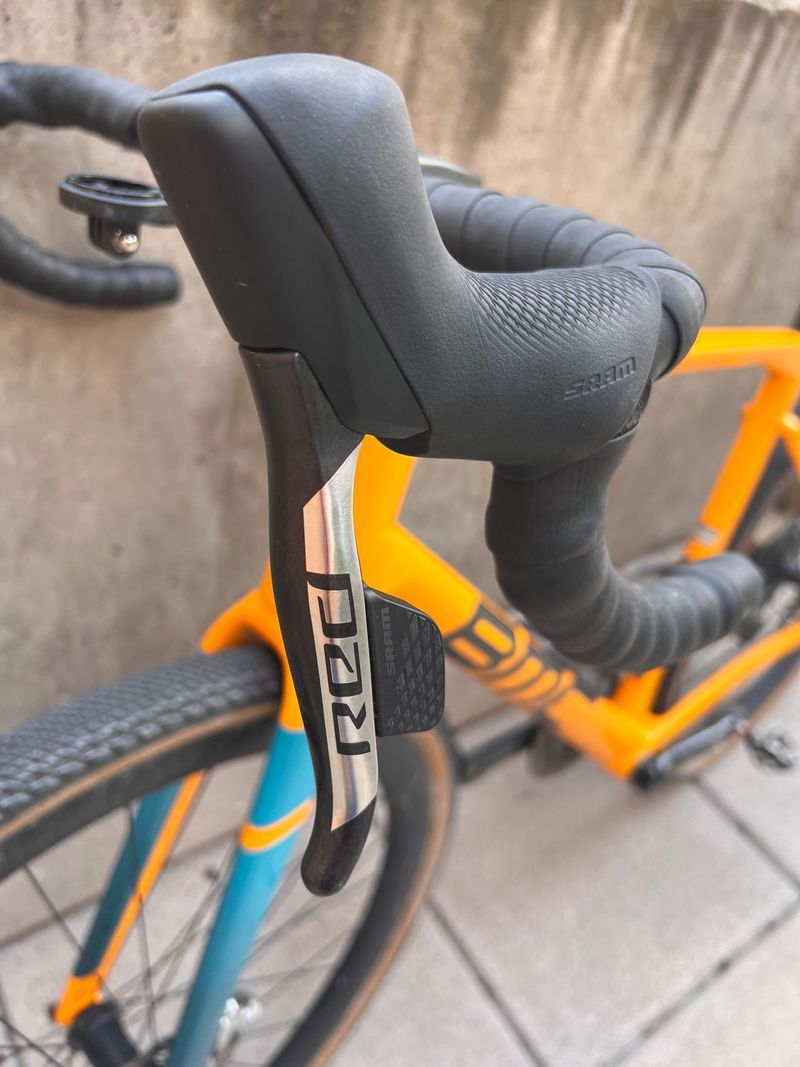 Used BMC Kaius 01 SRAM Red xplr AXS 2023 Road & Gravel, Orange — image 6 of 10