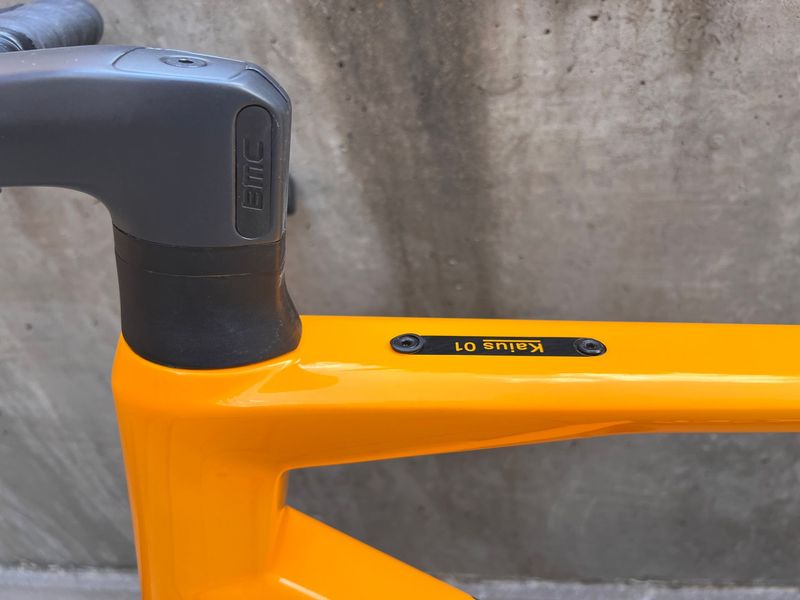 Used BMC Kaius 01 SRAM Red xplr AXS 2023 Road & Gravel, Orange — image 8 of 10