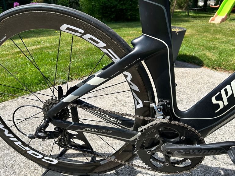 Used Specialized Shiv Comp Rival Mid-Compact 2013 2013 Road & Gravel, Black — image 3 of 5