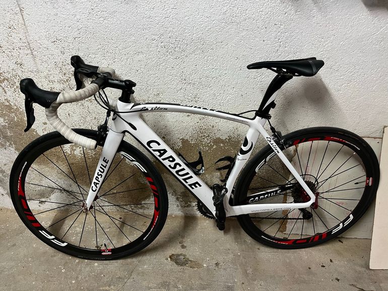 Used Capsule Epsilon Shimano 105 2020 Road & Gravel, White — image 2 of 5