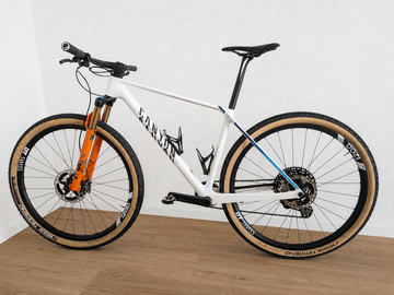 Used Canyon Exceed CFR Team 2023 2023 Mountainbike, White, 29 — image 1 of 7