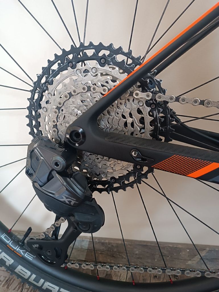 Gebrauchtes Scott Scale Shimano Deore XT Di2 2017 Road & Gravel, Schwarz — Bild 4 von 10