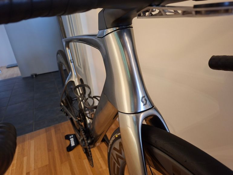 Used Scott Foil Shimano Dura Ace Di2 2024 Road & Gravel, Light Gray — image 25 of 26