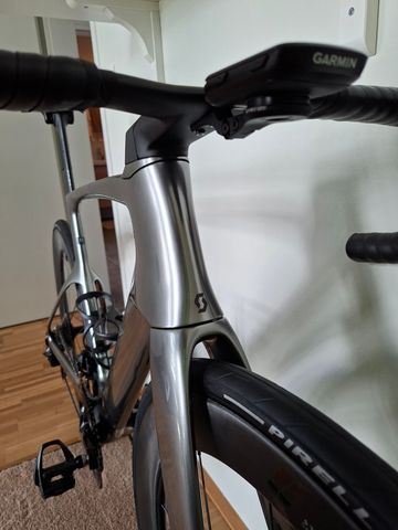 Used Scott Foil Shimano Dura Ace Di2 2024 Road & Gravel, Light Gray — image 6 of 18