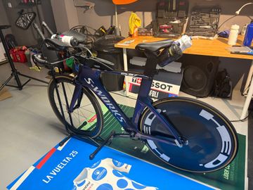 Used Specialized Shiv Shimano Ultegra Di2 2018 Road & Gravel, Blue — image 3 of 26