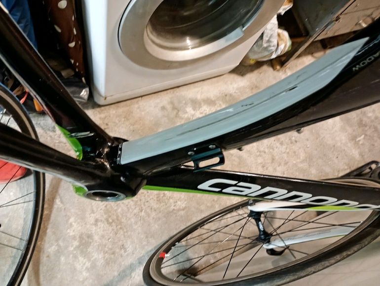 Used Cannondale Carbon Slice Shadow Custom Frameset 2018 Road & Gravel, Black — image 14 of 17