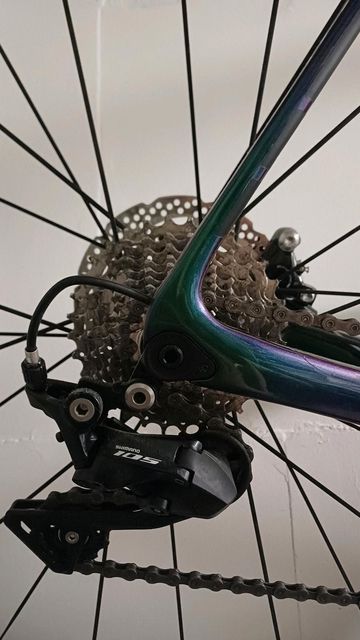Used Stevens Izoard Disc 2022 2022 Road & Gravel, Green — image 2 of 7