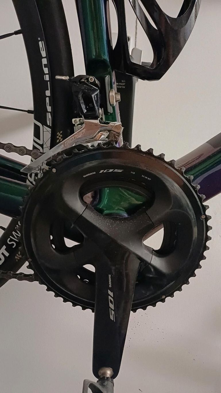 Gebrauchtes Stevens Izoard Disc 2022 2022 Road & Gravel, Grün — Bild 3 von 5
