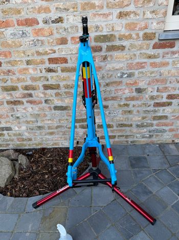 Gebrauchtes Ridley Kanzo Frameset 2022 Road & Gravel, Blau — Bild 5 von 5