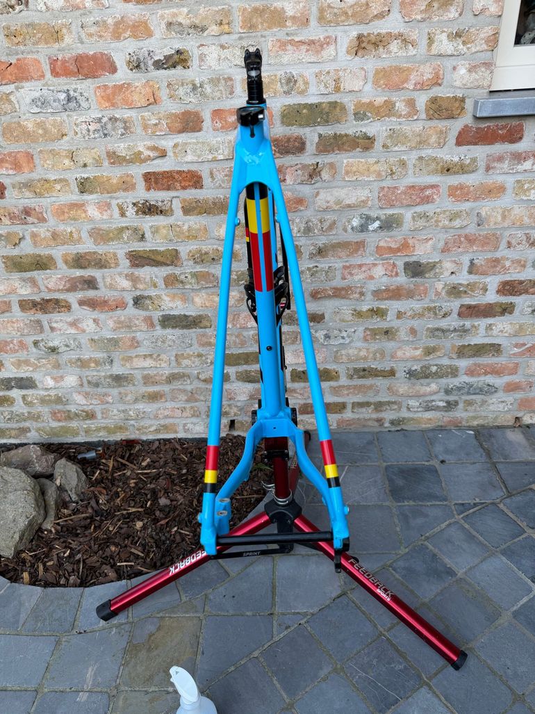 Gebrauchtes Ridley Kanzo Frameset 2022 Road & Gravel, Blau — Bild 5 von 5