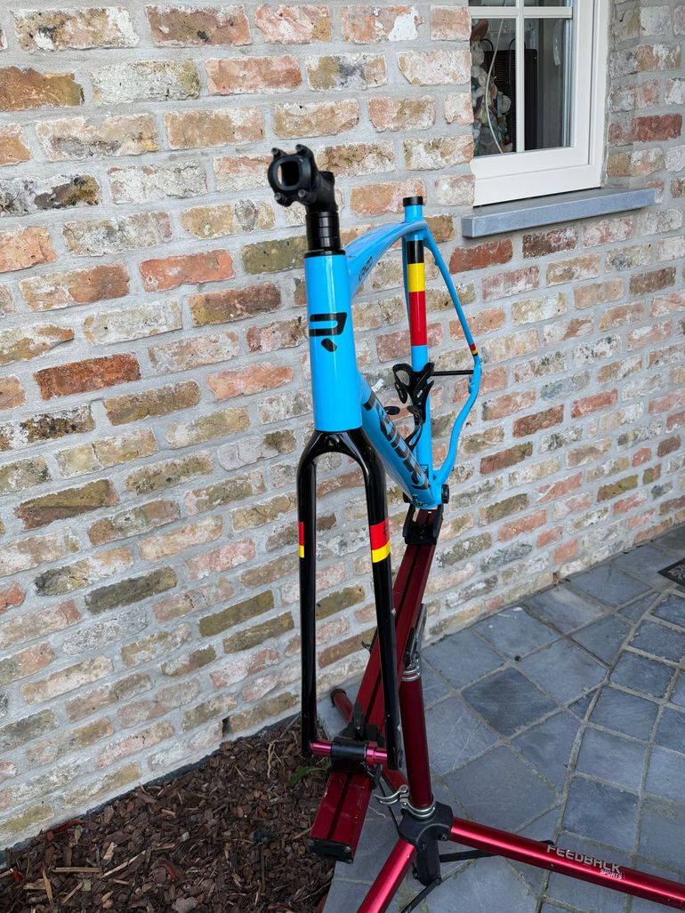 Gebrauchtes Ridley Kanzo Frameset 2022 Road & Gravel, Blau — Bild 3 von 5