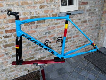 Gebrauchtes Ridley Kanzo Frameset 2022 Road & Gravel, Blau — Bild 2 von 5