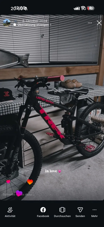 Gebrauchtes Trek Remedy 8 2017 2017 Mountainbike, Schwarz, 27.5 — Bild 2 von 3
