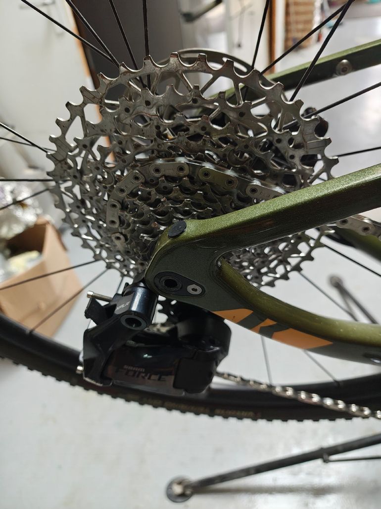 Gebrauchtes Ridley Kanzo SRAM Force eTap AXS 2023 Road & Gravel, Grün — Bild 30 von 42