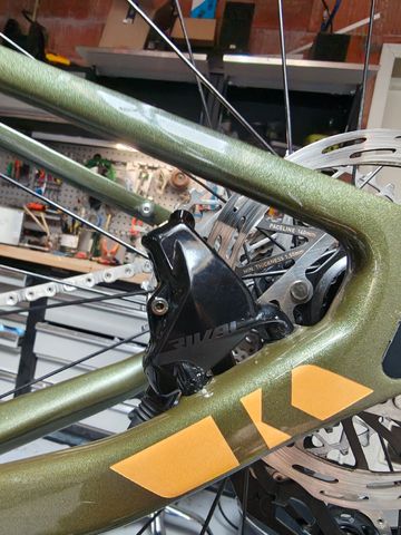 Gebrauchtes Ridley Kanzo SRAM Force eTap AXS 2023 Road & Gravel, Grün — Bild 22 von 42
