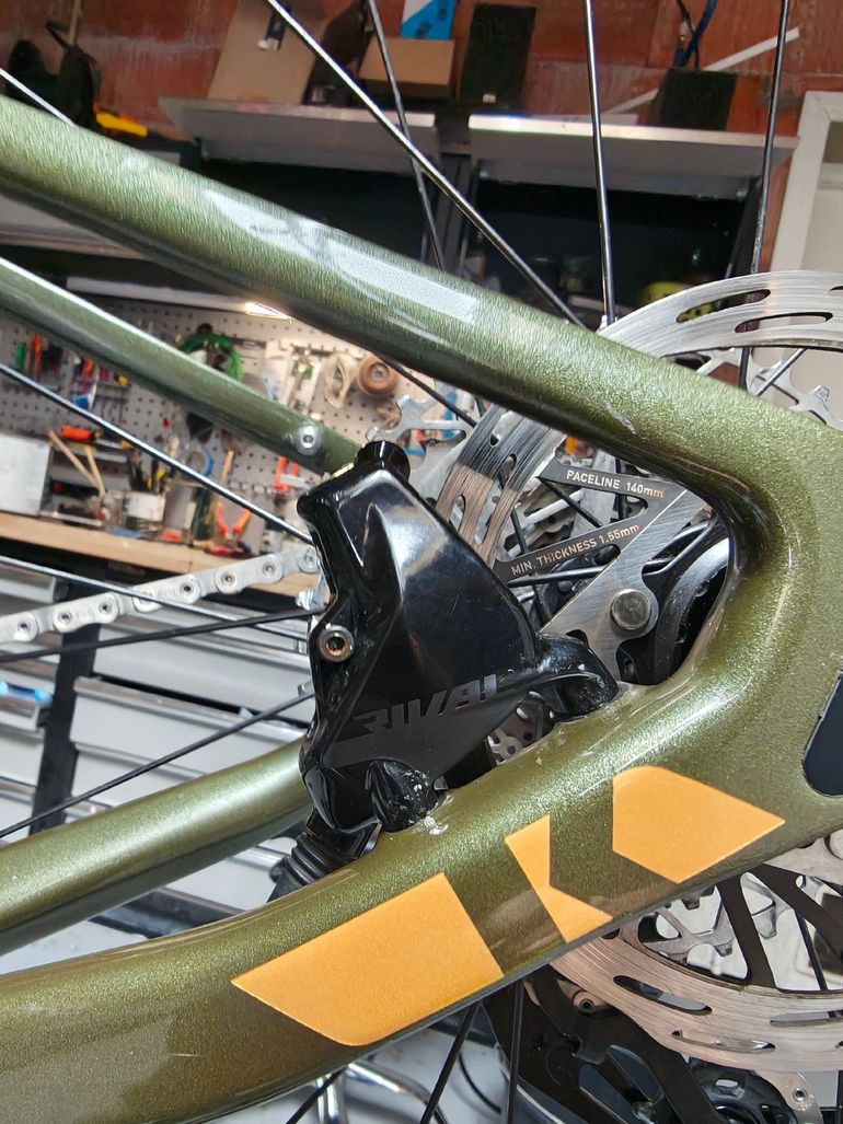 Gebrauchtes Ridley Kanzo SRAM Force eTap AXS 2023 Road & Gravel, Grün — Bild 22 von 42
