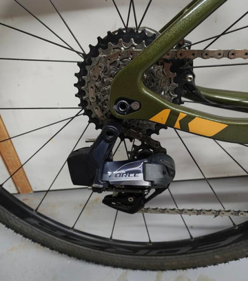 Gebrauchtes Ridley Kanzo SRAM Force eTap AXS 2023 Road & Gravel, Grün — Bild 8 von 14