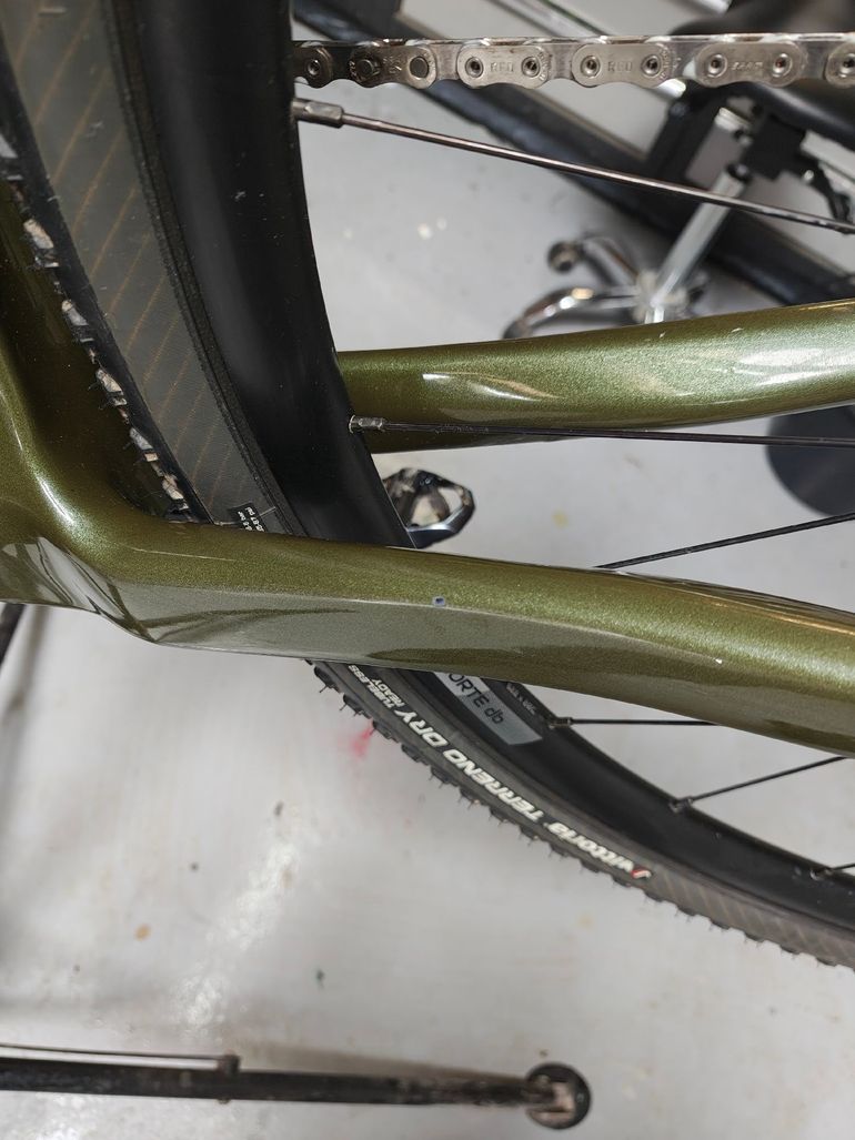 Gebrauchtes Ridley Kanzo SRAM Force eTap AXS 2023 Road & Gravel, Grün — Bild 40 von 42