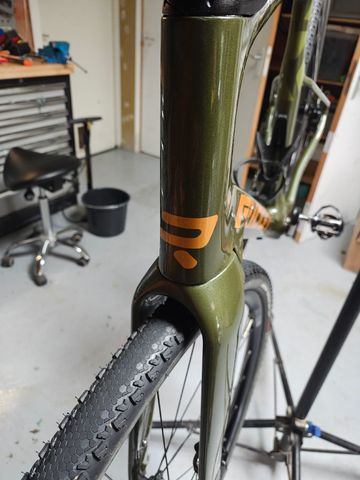 Gebrauchtes Ridley Kanzo SRAM Force eTap AXS 2023 Road & Gravel, Grün — Bild 38 von 42