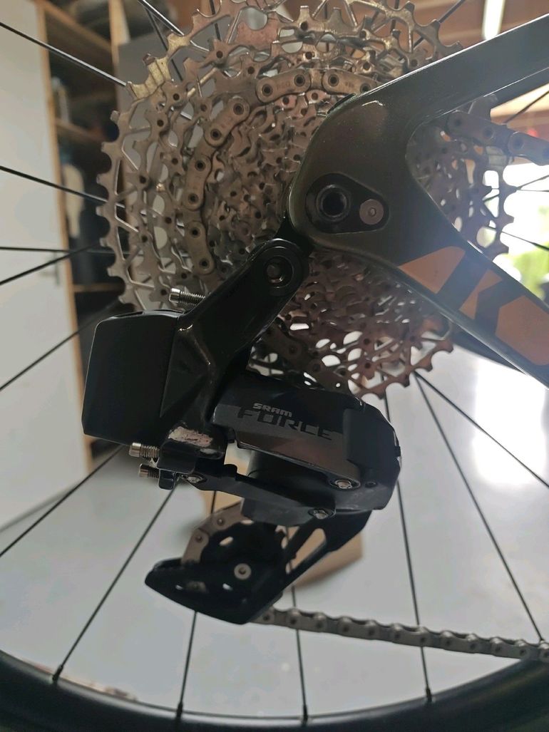 Gebrauchtes Ridley Kanzo SRAM Force eTap AXS 2023 Road & Gravel, Grün — Bild 42 von 42