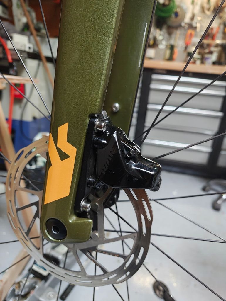 Gebrauchtes Ridley Kanzo SRAM Force eTap AXS 2023 Road & Gravel, Grün — Bild 21 von 42